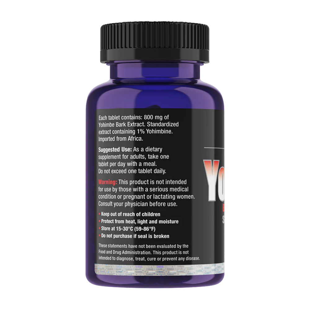 Ultimate Nutrition, Yohimbe, 100 Tablets, 100 Servings