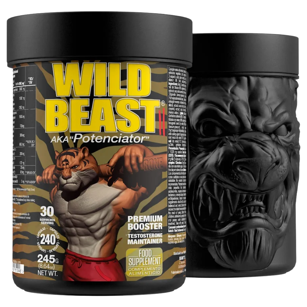 Zoomad Labs, Wildbeast, 240 Capsules, 30 Servings
