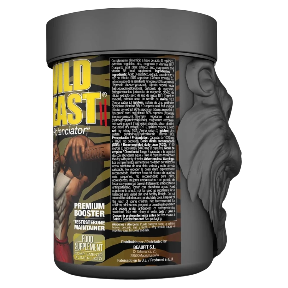 Zoomad Labs, Wildbeast, 240 Capsules, 30 Servings