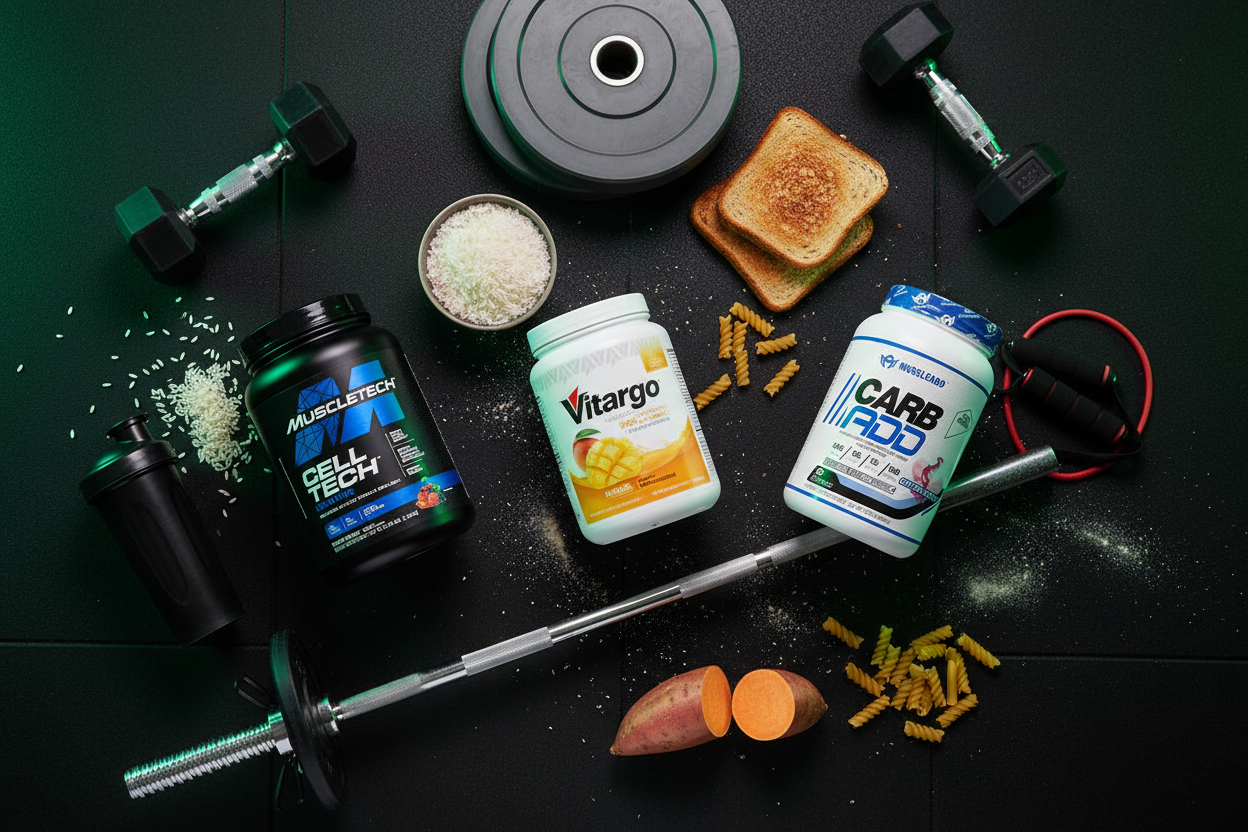 Carb Products Flat Lay