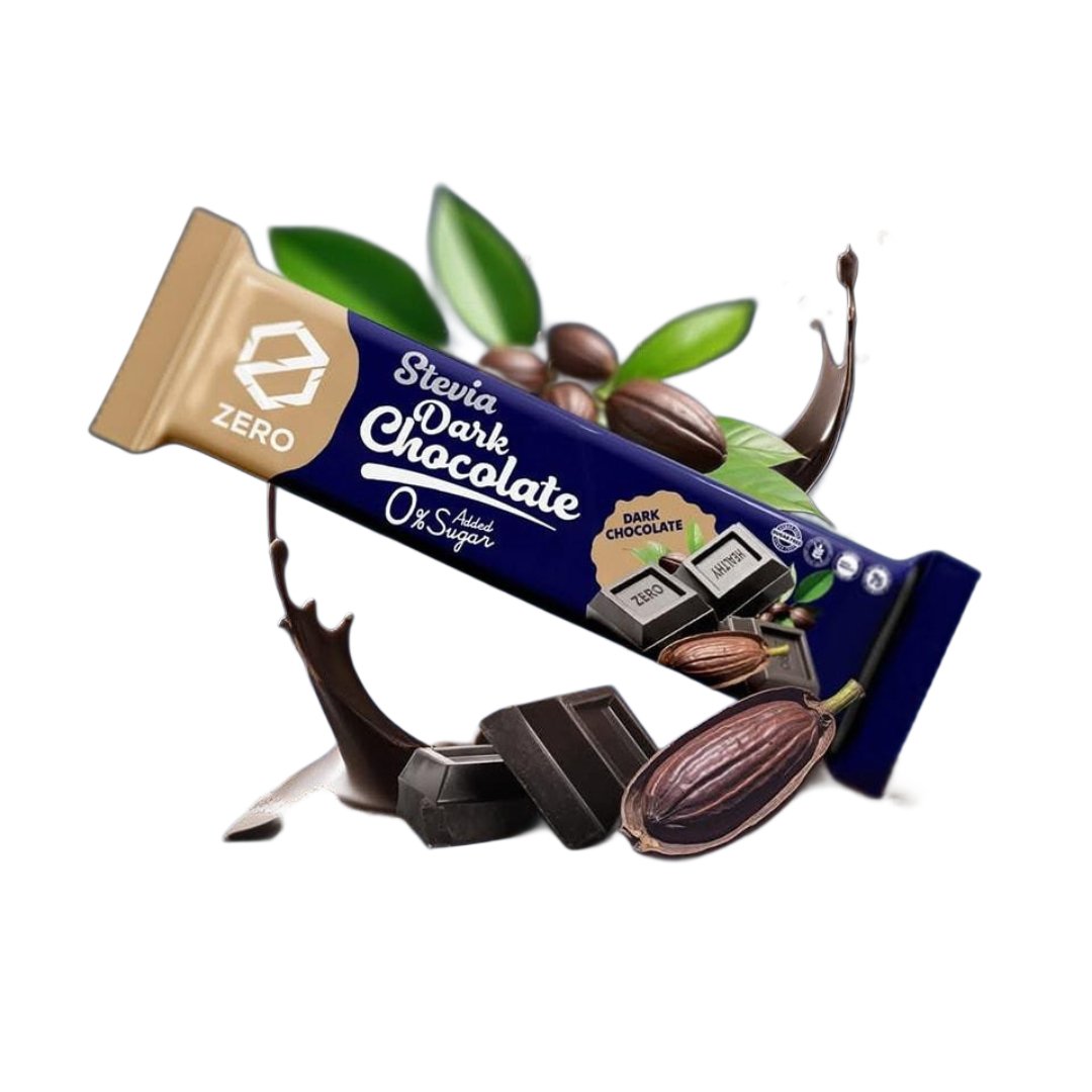 Zero Stevia Dark Chocolate 45g.