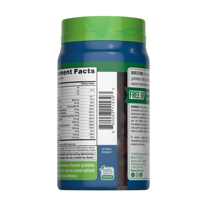 NATURE’S TRUTH, Men's Multivitamin Gummies, with B12, D3 & Zinc, 70 Gummies, 35 Servings