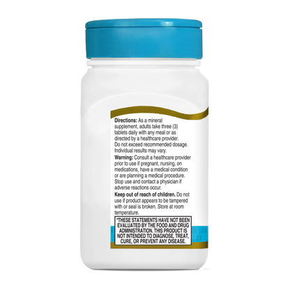 21st Century, Calcium Magnesium Zinc + D3, 90 Tablets, 30 serving