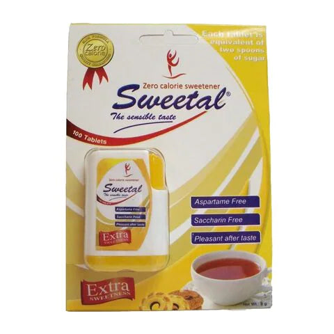 Sweetal - Diet Sugar - 100 Tablets