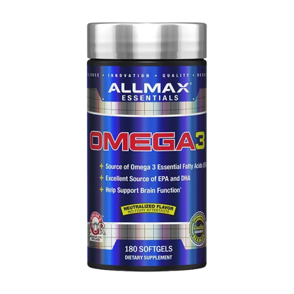 ALLMAX Essentials, Omega 3, 180 Softgels, 180 Servings