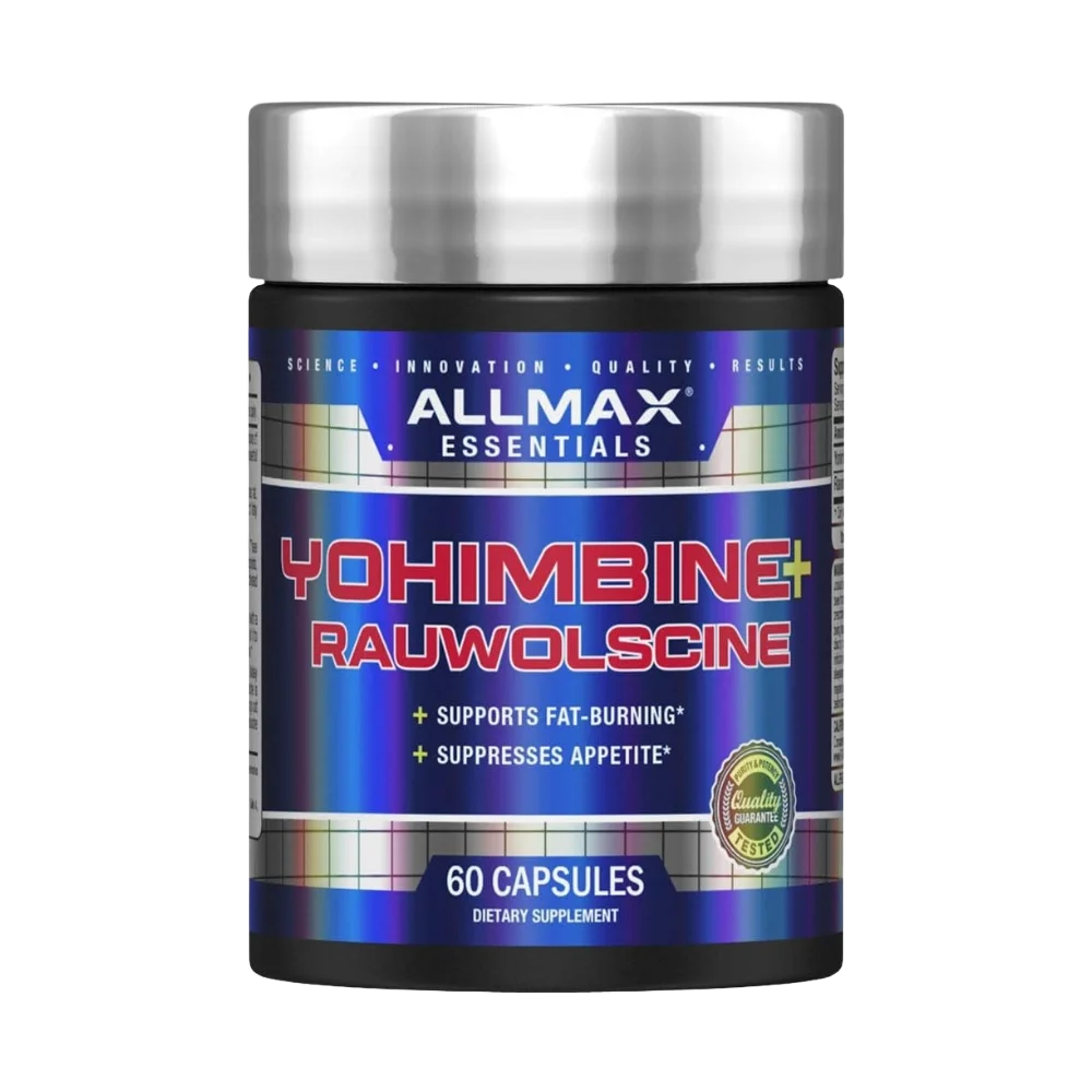 ALLMAX Essentials, YOHIMBINE + RAUWOLSCINE, 60 Capsules, 60 Servings