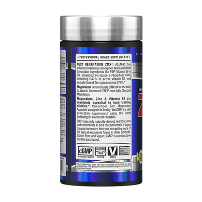 ALLMAX Essentials, ZMX² ADVANCED, 90 Capsules, 30 Servings