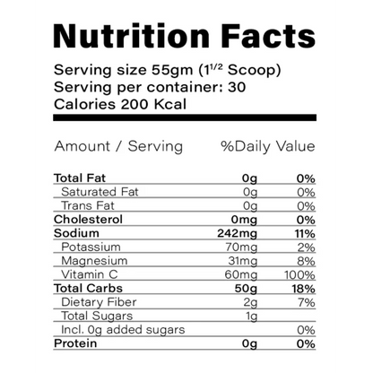 ASN, Carbo Blast, 1.65kg, 30 Servings