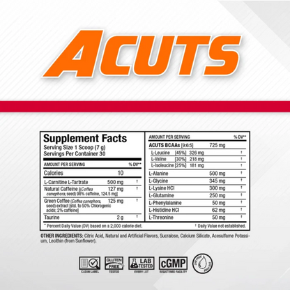 Allmax Nutrition, ACuts Amino-Charged Energy Drink, 210g, 30 Servings
