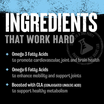 Animal, Advanced Omega-3 & EFAs Pill Packs, 30 Packs