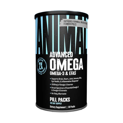 Animal, Advanced Omega-3 & EFAs Pill Packs, 30 Packs