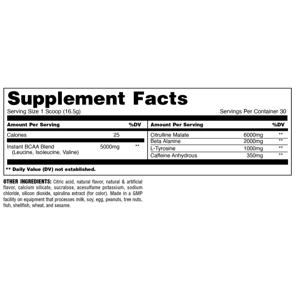 Animal, Fury Pre-workout, 485, 30 Servings