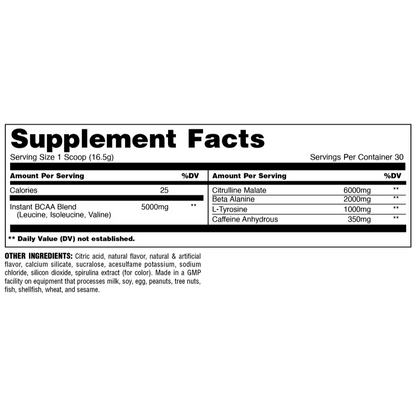 Animal, Fury Pre-workout, 485, 30 Servings