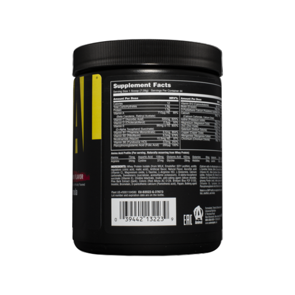 Animal, Pak, Powder, 340g, 44 Servings