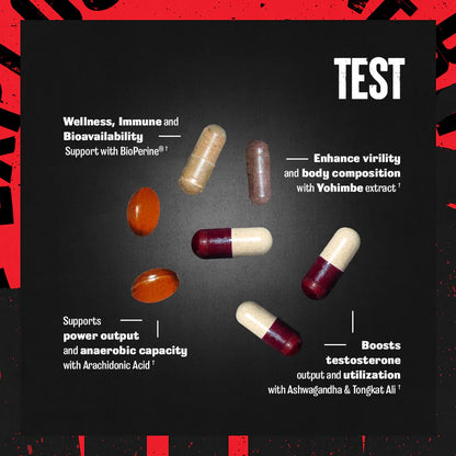 Animal, Test, 21 Pill Packs, 21 Servings
