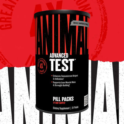 Animal, Test, 21 Pill Packs, 21 Servings