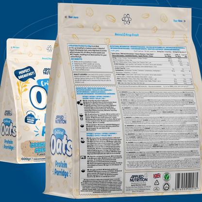 Applied Nutrition, Critical Oats Advanced Protein Porridge, 600g, 10 Servings