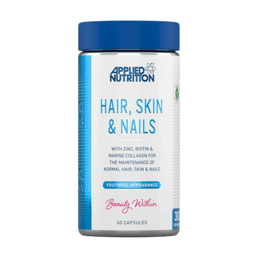 Applied Nutrition, Hair, Skin & Nails, 60 Capsules, 30 Servings