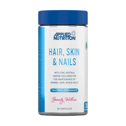 Applied Nutrition, Hair, Skin & Nails, 60 Capsules, 30 Servings