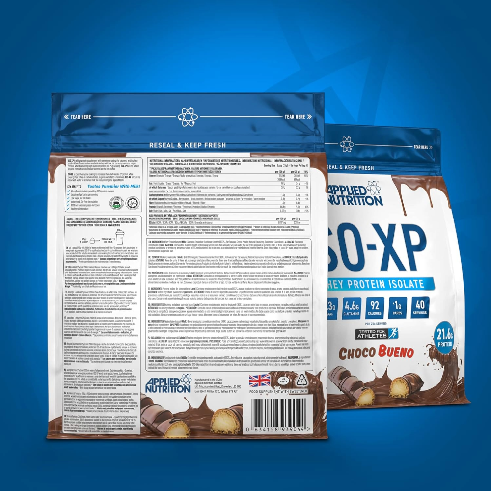 Applied Nutrition, ISO-XP, 1KG, 40 Servings