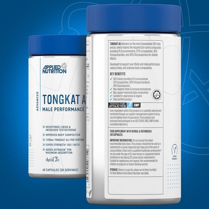 Applied Nutrition, TONGKAT ALI, Male Performance, 60 Capsules, 30 Servings