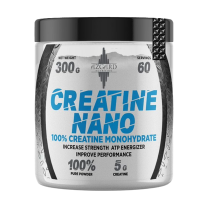 Azgard Nutrition, Creatine NANO, 300g, 60 Servings