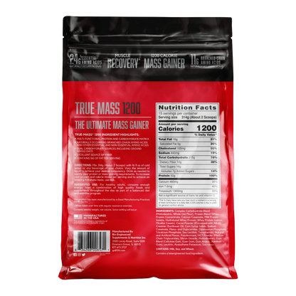 BSN, TRUE-MASS 1200, 4.71kg, 15 Servings