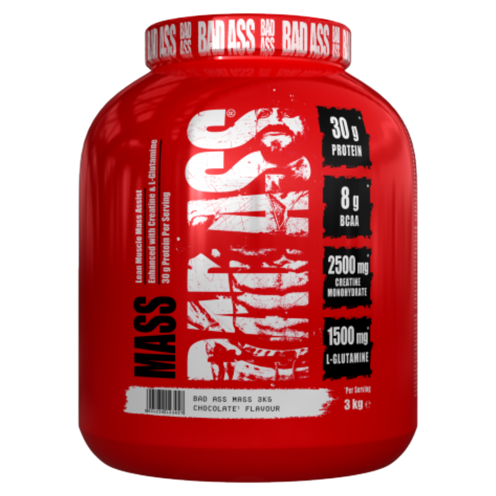 BadAss Nutrition, Mass, 3kg, 30 Servings