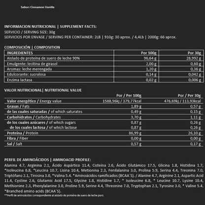 BigMan, Zero Isolate Whey, 907g, 30 Servings