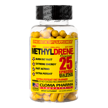 Cloma Pharma, Methyledrene, 100 Capsules, 100 Servings