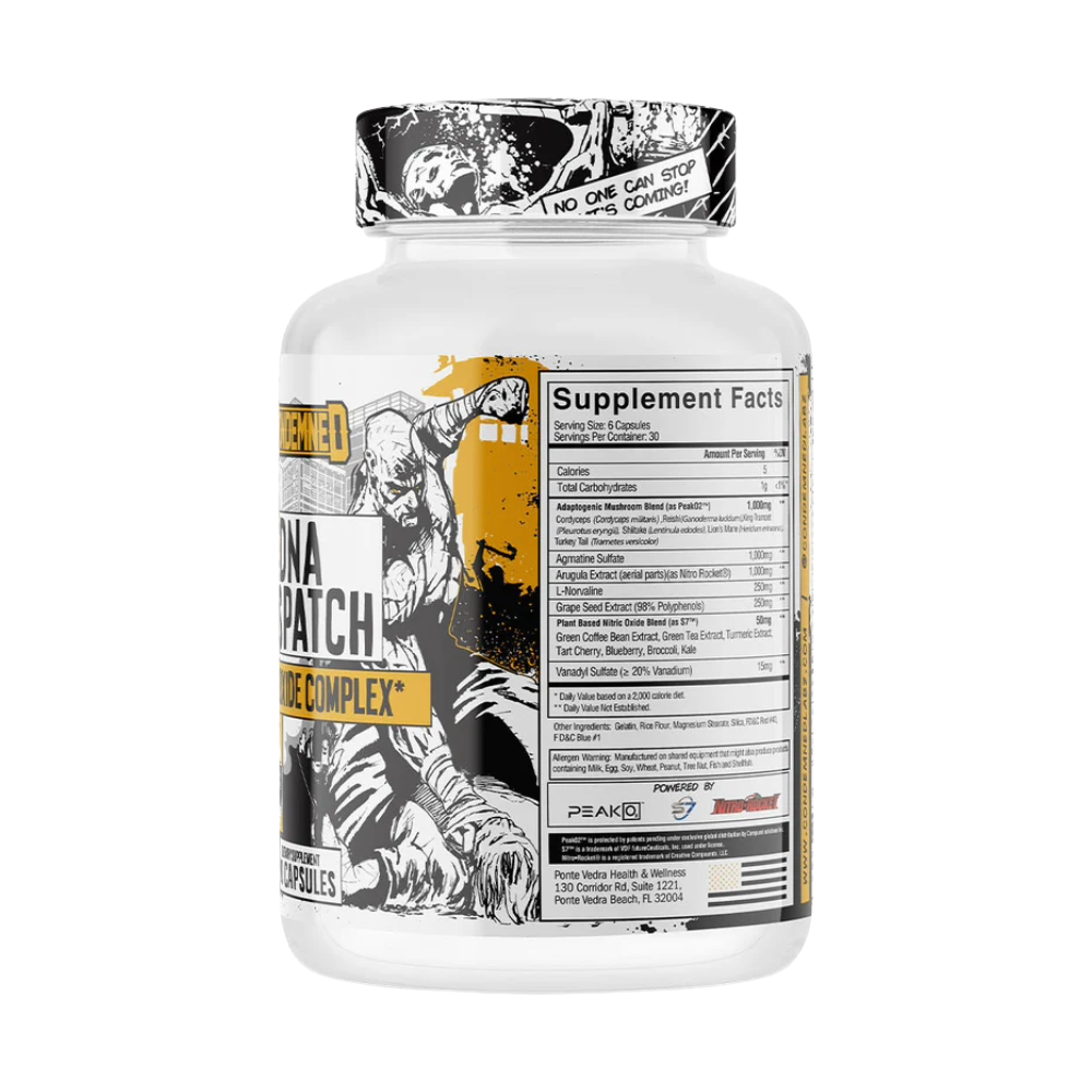 Condemned labz, DNA Dispatch, 180 Capsules, 30 Servings