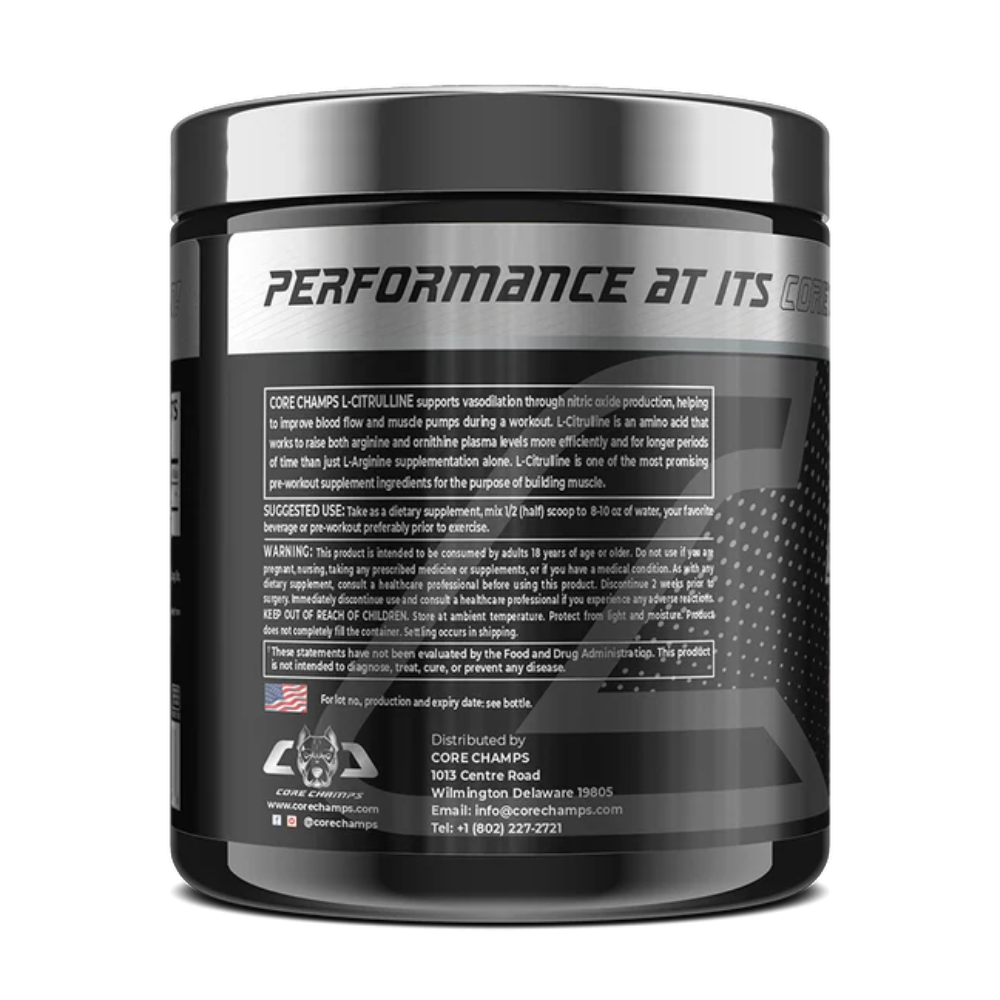 Core Champs, L-CITRULLINE, 180g, 90 Servings