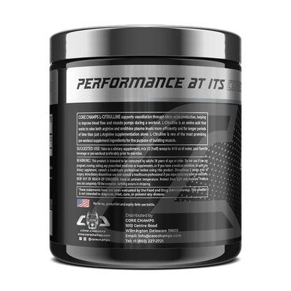 Core Champs, L-CITRULLINE, 180g, 90 Servings