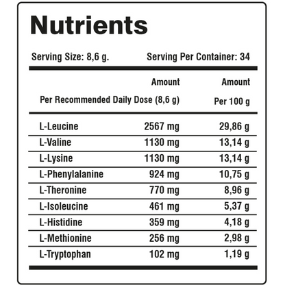 Creator Nutrition, Amino EAA, 300g, 34 Servings
