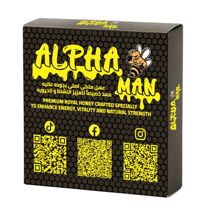 DR.Mohamed Mahmoud, AlphaMan Honey, 12 Sachet, 12 Servings