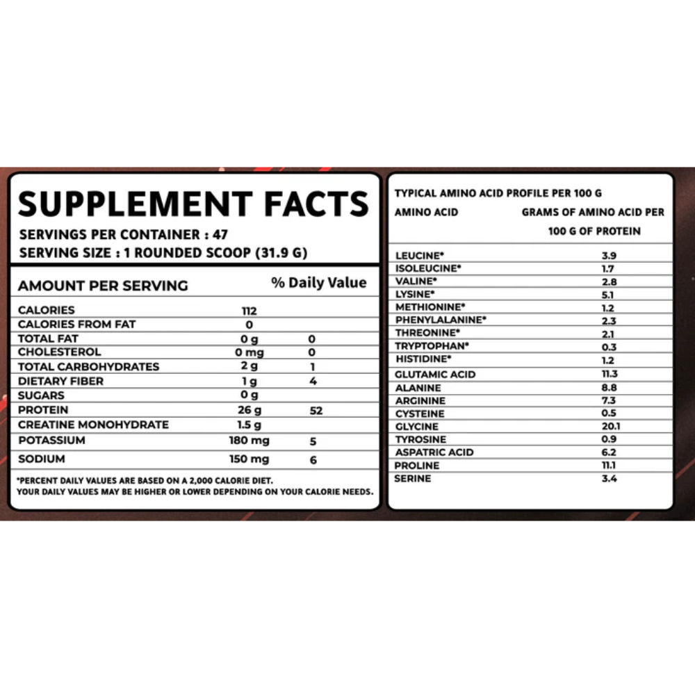 DR.Mohamed Mahmoud, Beef Protein Isolate, 1.5kg, 47 Servings