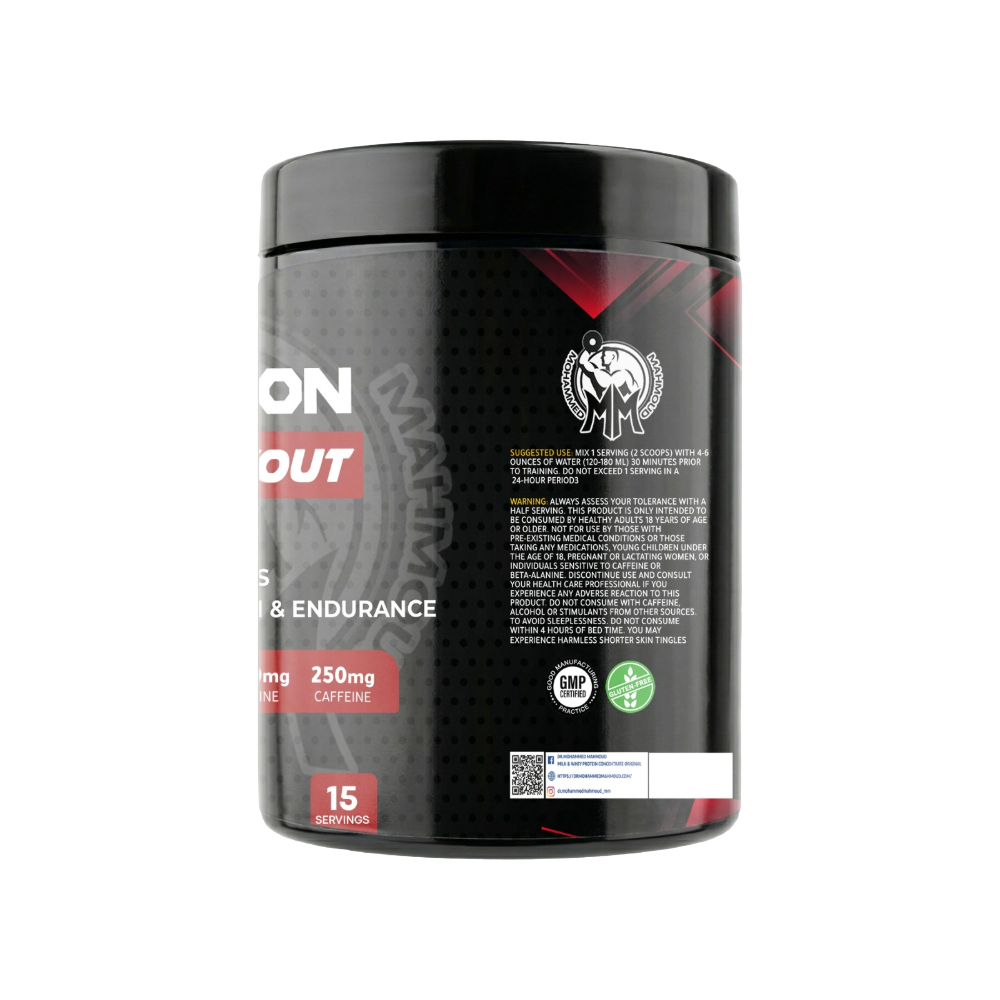 DR.Mohamed Mahmoud, Evolution Preworkout, 330g, 15 Servings