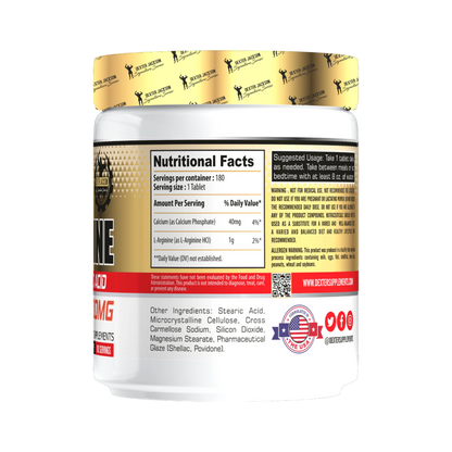 Dexter Jackson, L-Arginine, 1000mg, 180 Tablets, 180 Servings