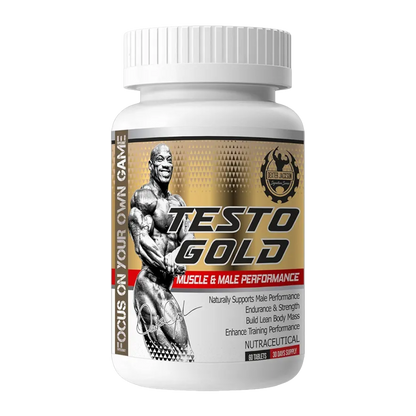 Dexter Jackson, Testo Gold, 60 Tablets, 30 Servings