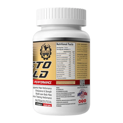 Dexter Jackson, Testo Gold, 60 Tablets, 30 Servings