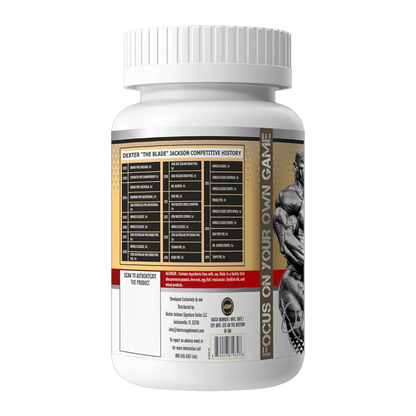 Dexter Jackson, Testo Gold, 60 Tablets, 30 Servings