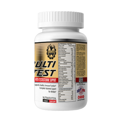 Dexter jackson, Multi+Test, 60 Tablets, 30 Servings