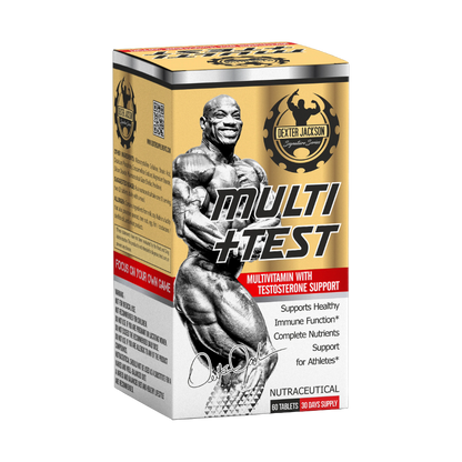 Dexter jackson, Multi+Test, 60 Tablets, 30 Servings