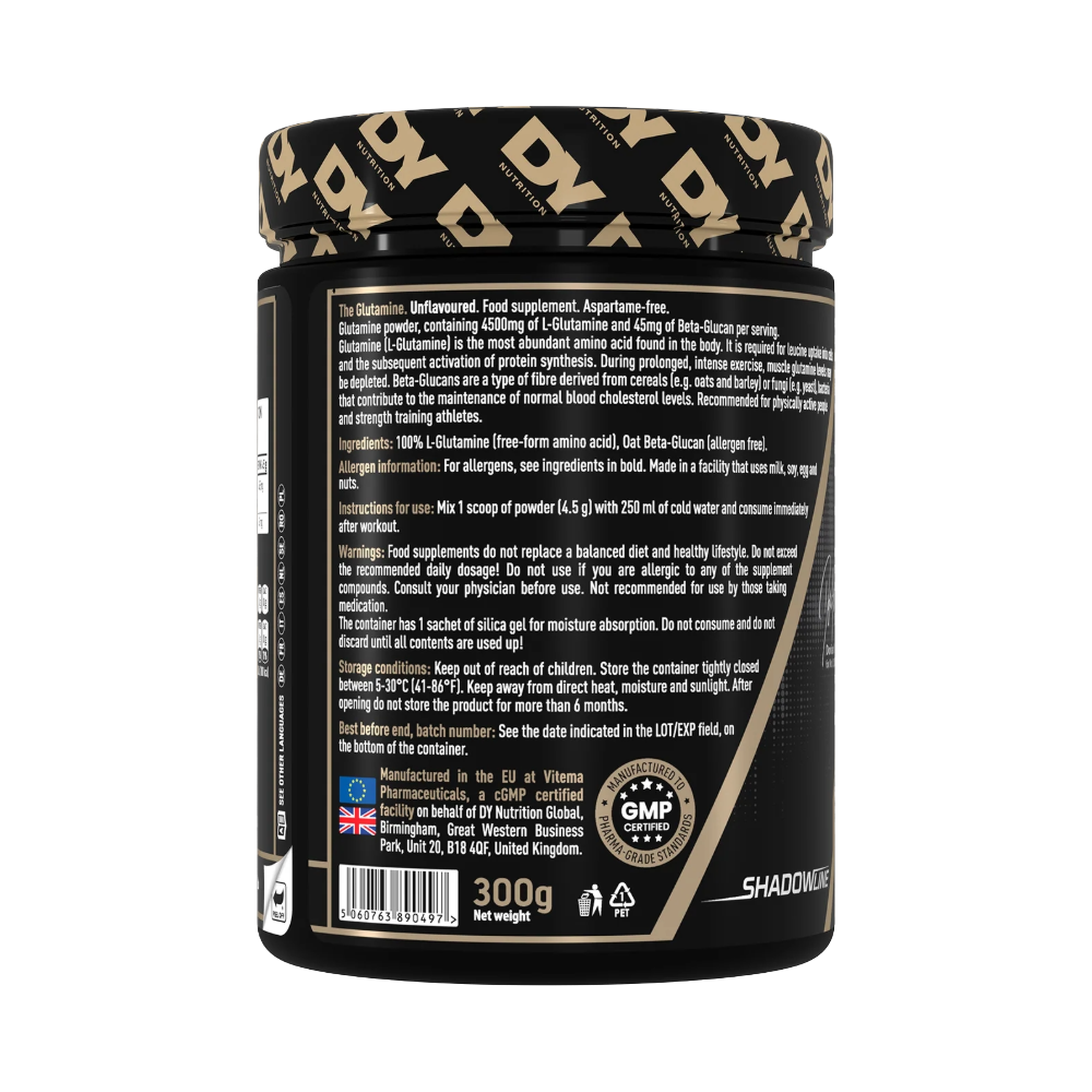 Dy Nutrition, The Glutamine, 300g, 66 Servings