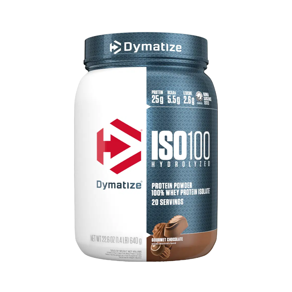 Dymatize, ISO100 Hydrolyzed Whey Protein Isolate, 1.43 lb 650g.