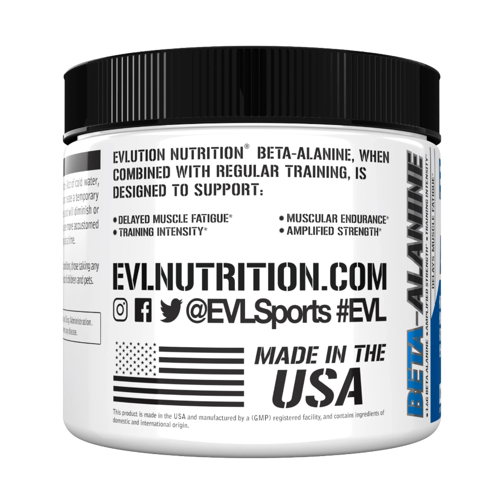EVL, Beta-Alanine, Unflavored, 200g, 125 Servings