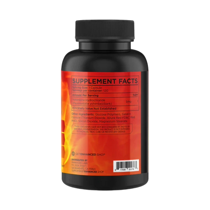 Enhanced Athlete, Yohimbine, 120 Capsules, 120 Servings