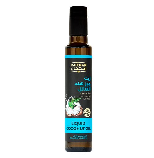 Imtenan fractionated coconut oil - 250 ml