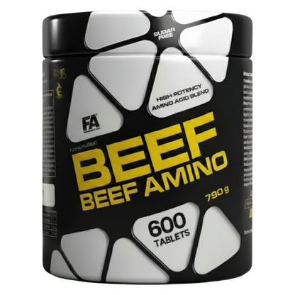 FA Nutrition, Beef Amino, 600 Tablets, 300 Servings