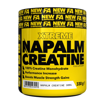 FA Nutrition, Napalm Creatine, 330g, 66 Servings